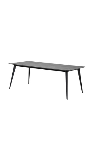 Image of the Modern Black Dining Table on a white background
