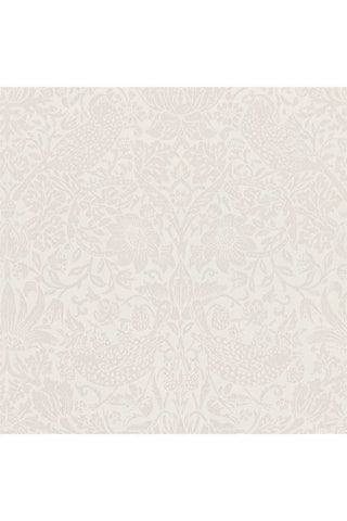 Sample image of the Morris Pure Wallpaper - Pure Strawberry Thief - Ecru