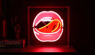 Landscape image of the Mouth Neon Light Box