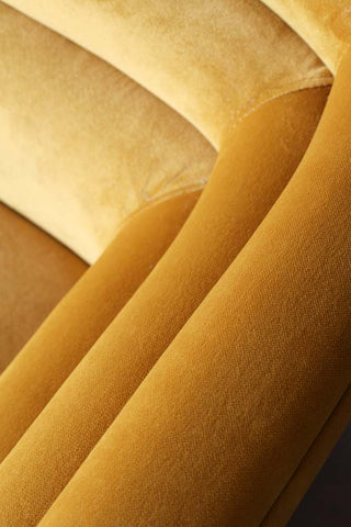Image of the colour for the Mustard Art Deco Stepped Sofa