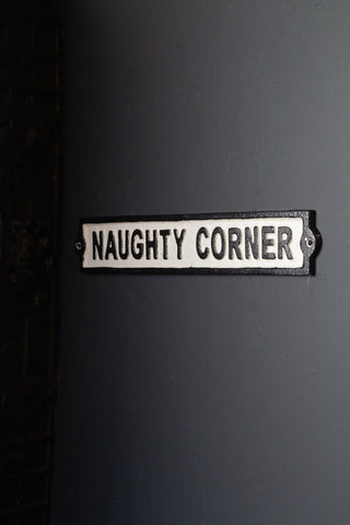 Image of the Naughty Corner Sign