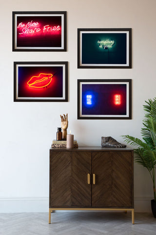 Picture wall image of the Neon Art Print range