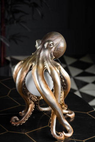 Image of the Octopus Table Lamp switched off