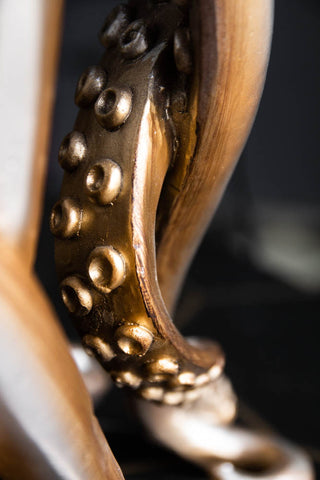 Close-up image of the tentacles on the Octopus Table Lamp
