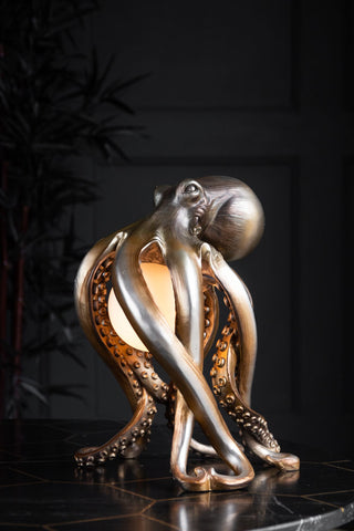 Lifestyle image of the Octopus Table Lamp