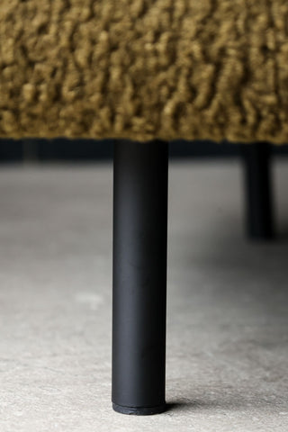 Image of the leg for the Olive Chunky Boucle Sofa