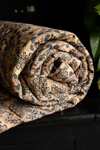 Close-up image of the Paisley Pattern Quilt