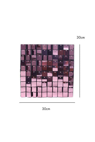 Dimension image of the Pink Sequin Wall Tiles