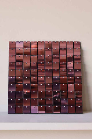 Image of the Pink Sequin Wall Tiles