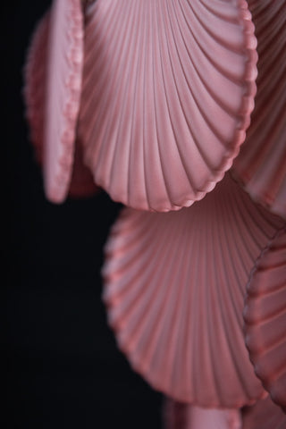 Detail image of the Pink Shell Pendant Light