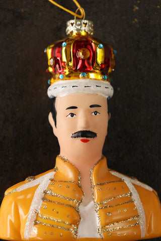 Close-up image of the Freddie Inspired Christmas Tree Decoration.