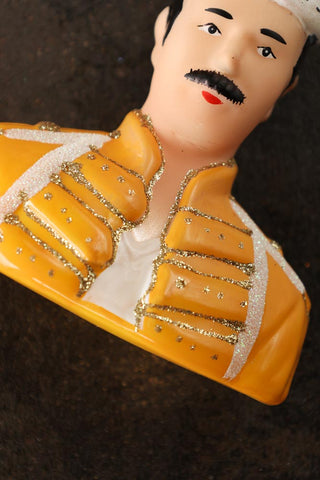 Detailed image of the the Freddie Inspired Christmas Tree Decoration.