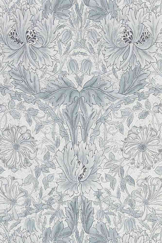 Image of the Pure Morris North Wallpaper - Pure Honeysuckle - Cloud Grey