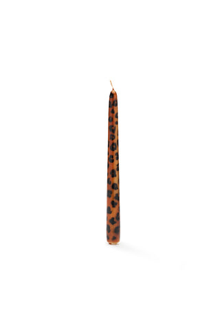 Image of the Leopard Print Candle on a white background
