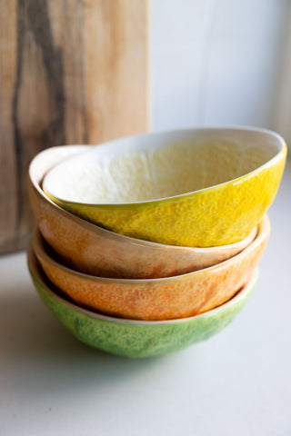 Image of the colours for the Set Of 4 Grapefruit Bowls