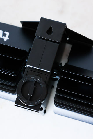 Image of the back of the Small Black Text Flip Clock