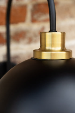 Detail image of the Statement Dome Outdoor Wall Light