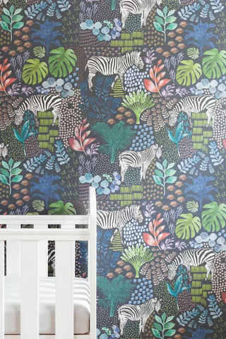 Image of the Stil Haven Zebra Wallpaper