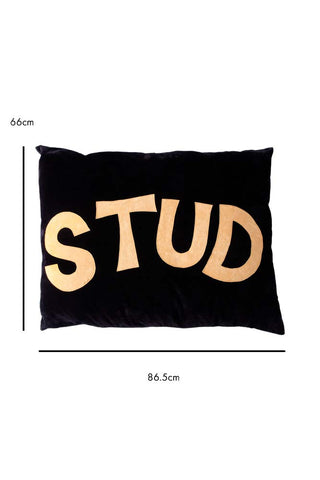 Dimension image of the Stud Dog Bed - Medium