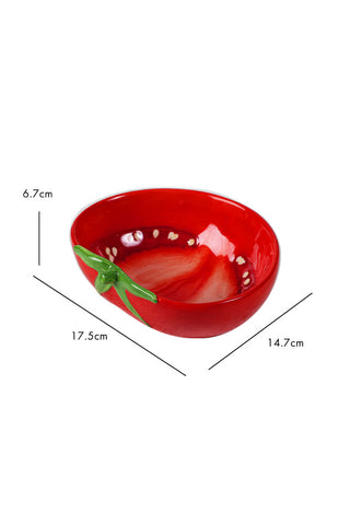 Dimension image of the Tomato Bowl