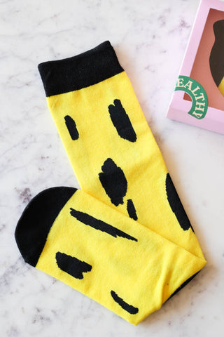 Image of the Tropical Banana Socks