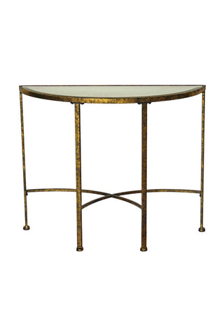 Image of the Venetian Mirrored Console Table on a white background