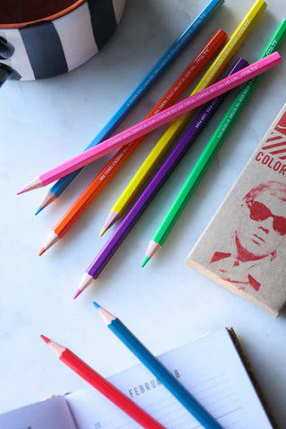 Detail image of the Warhol Philosophy 2.0 Coloured Pencils