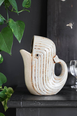 Image of the Whale Water Jug facing left