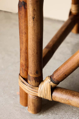 Image of the legs for the Wicker Hallway Bench