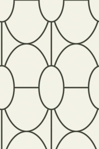 Cole & Son Geometric II - Riviera Wallpaper - 4 Colours Available