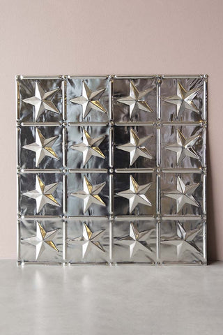 Five Point Star Tin Tile