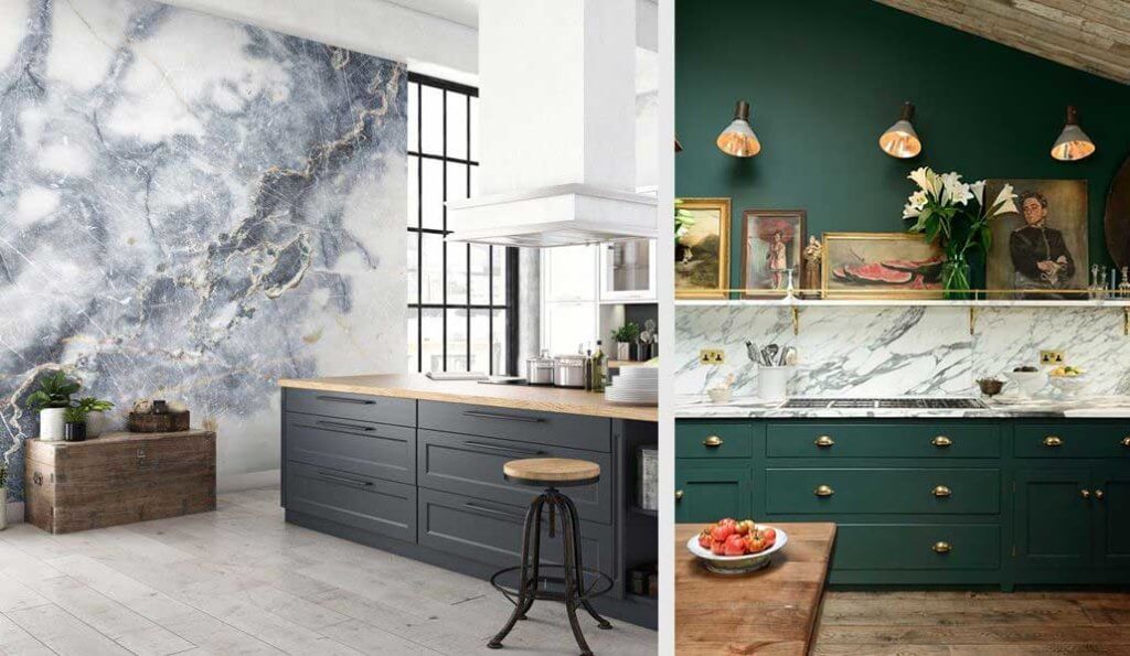 Kitchen wallpaper ideas for modern interiors  Feathr Wallpapers