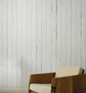 white scrapwood wallpaper