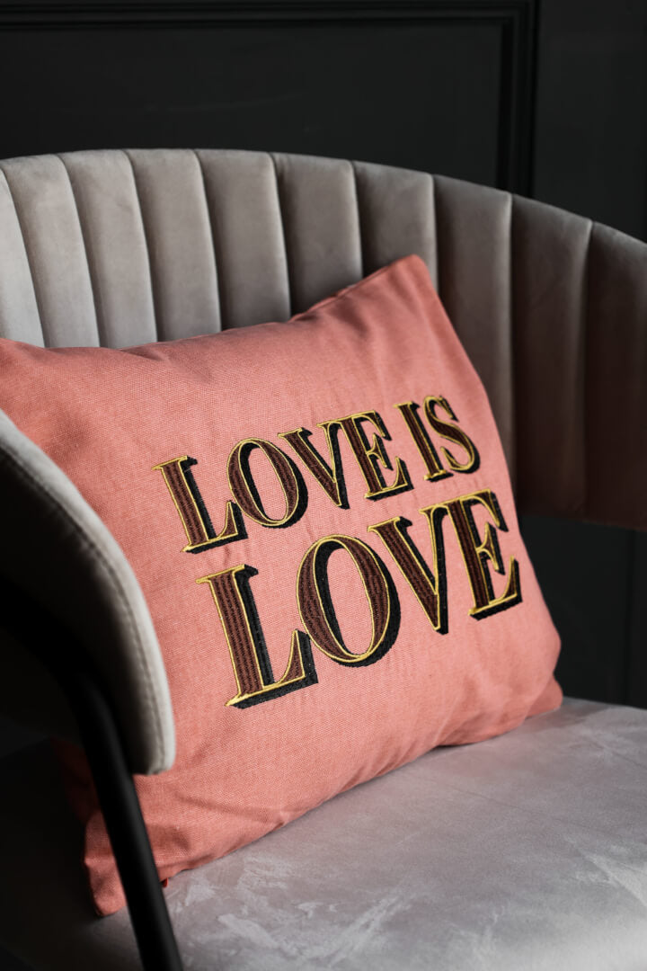 love is love cushion