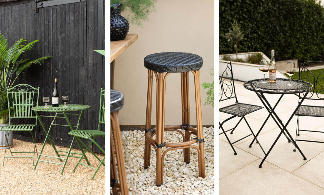 image of outdoor dining tables and chairs