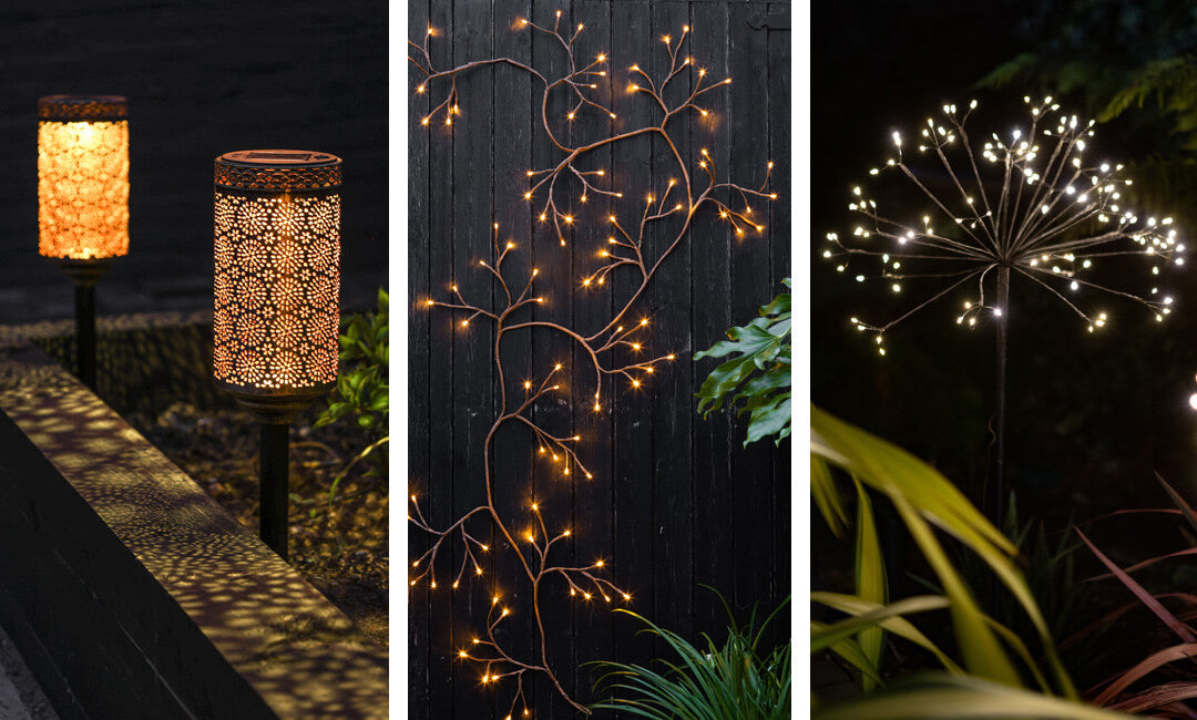 images of solar lights for the garden