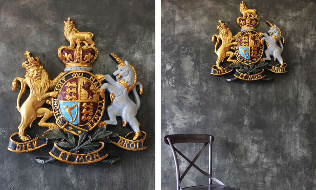 images of the Coat Of Arms Wall Plaque